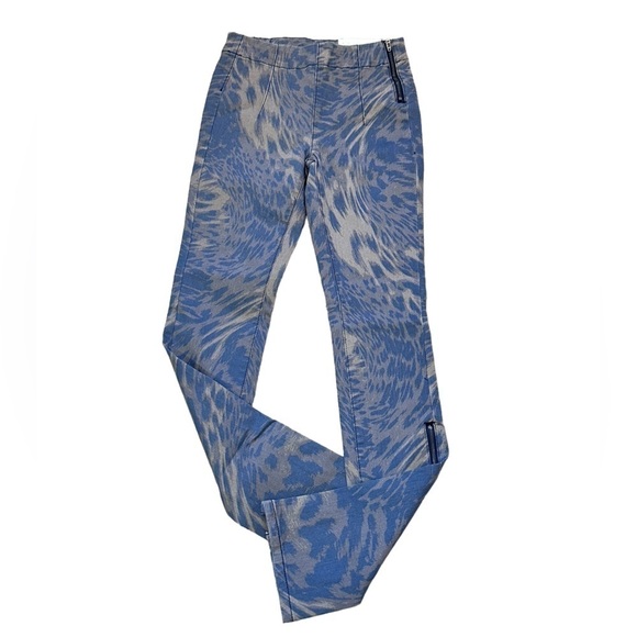 #9 NWT Urban Outfitters BDG Ankle Zip High Rise Skinny Jean in Brown Motif - Picture 5 of 9